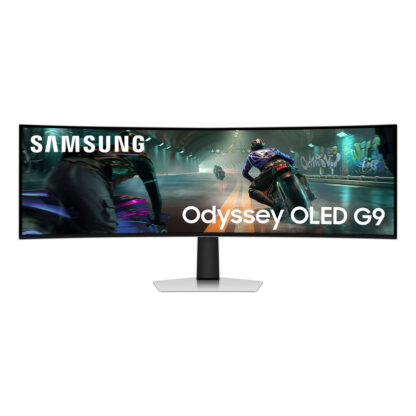 Samsung Odyssey G9 G91SD Ultrawide OLED HDR Curved Monitor 49" 5120x1440 144Hz με Χρόνο Απόκρισης 0.03ms GTG