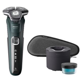 Philips SHAVER Series 5000 S5884/50 men's shaver Rotation shaver Trimmer Black Green Philips SHAVER Series 5000 S5884/50 men's shaver Rotation shaver Trimmer Black Green