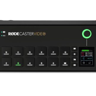 RODECaster Video Podcast production studio Music production station