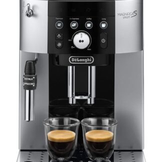 De'Longhi Magnifica S Smart Αυτόματη Μηχανή Espresso 1450W Πίεσης 15bar με Μύλο Άλεσης Ασημί
