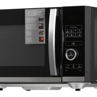 Sharp YC-QS254AE-B microwave Countertop Solo microwave 25 L 900 W Black  Stainless steel