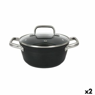 Κατσαρόλα με Καπάκι Quttin Hotel Collection 7,5 L 30 x 11 cm (x2)