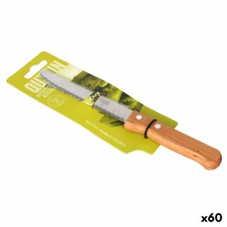 Μαχαίρι για Ζαμπόν Quttin Black Μαύρο Ασημί 22 cm (36 Μονάδες)