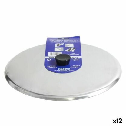 Καπάκι για το Τηγάνι VR Ασημί Ø 30 cm Αλουμίνιο (12 Μονάδες)