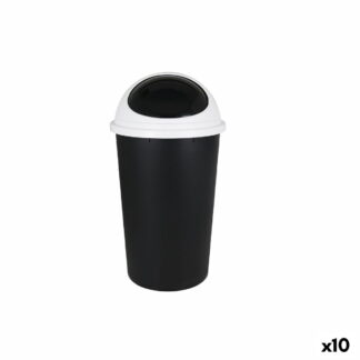 Κάδος Απορριμμάτων με Πεντάλ Confortime Ασημί 7 L (x6)