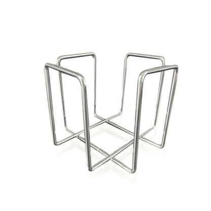 Θήκη για Χαρτοπετσέτες Quttin 11,8 x 11,8 x 9,5 cm (24 Μονάδες) Chrome