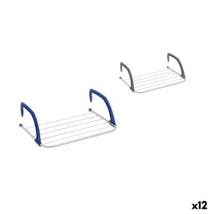 Απλώστρα Ρούχων Confortime Κρεμάστρα Πόρτασς 52 x 34,5 x 16 cm (12 Μονάδες)