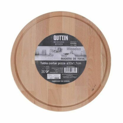 Σανίδα σερβιρίσματος Quttin Στρογγυλή Ø 33 x 1,7 cm (x6)
