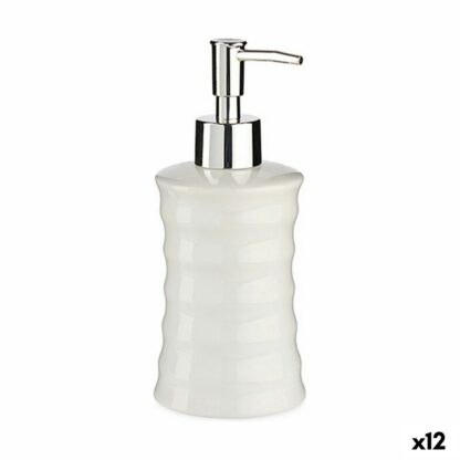 Διανομέας Σαπουνιού Berilo DW20800-B Λευκό Μέταλλο Κεραμικά Κύματα 260 ml (12 Μονάδες)