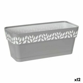 Κηπουρός Stefanplast Cloe Λευκό Πλαστική ύλη 13,3 x 12,3 x 29,3 cm (12 Μονάδες)