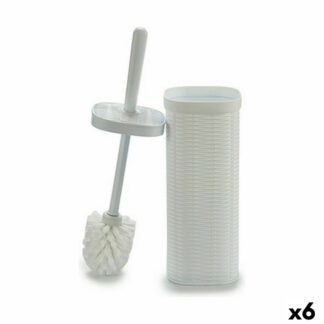 Κρεμάστρα για το Μπάνιο Berilo W7072 - 384 Μπεζ Μέταλλο Πλαστική ύλη 28 x 60 x 14 cm (x6)