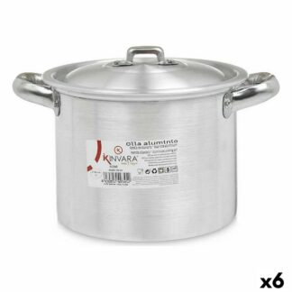 Κατσαρόλα με Γυάλινο Καπάκι Quttin Hermes Χάλυβας 3 L (4 Μονάδες)