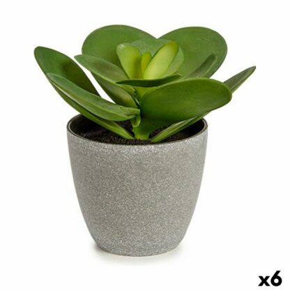 Διακοσμητικό Φυτό Ibergarden YC184572 Πλαστική ύλη 18 x 18,5 x 18 cm (x6)