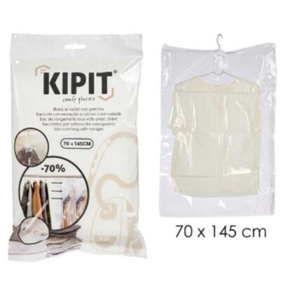 Σακούλες Κενού Αέρα Kipit 58098 Διαφανές Πλαστική ύλη 170 x 145 cm (12 Μονάδες)
