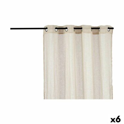 Κουρτίνα Μπεζ 140 x 0,1 x 260 cm (x6)