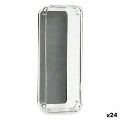 Οργανωτή Συρταριού Kinvara W623310 Γκρι Ανακυκλωμένο πλαστικό 9,3 x 4,5 x 23 cm (24 Μονάδες)