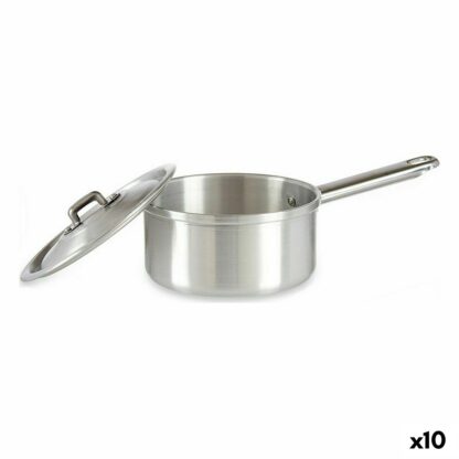 Κατσαρολα με Καπακι Kinvara 100018 Ασημι Αλουμινιο Ø 14 cm 1 L (x10)