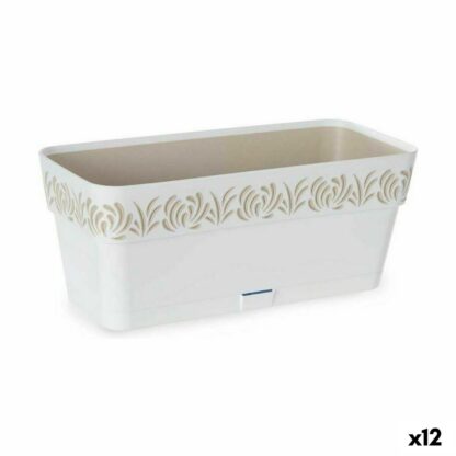 Κηπουρός Stefanplast Gaia Λευκό Πλαστική ύλη 13,3 x 12,3 x 29,3 cm (12 Μονάδες)