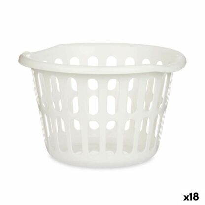 Καλάθι Kipit 8066-W Λευκό πολυπροπυλένιο 27 L 40 x 25 x 40 cm (x18)