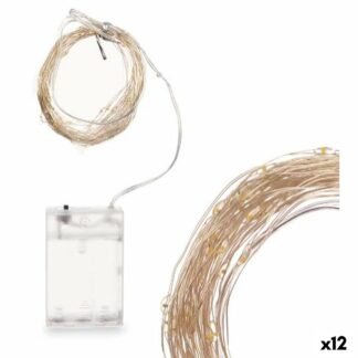 Γιρλάντα Φωτισμού LED Λευκό 10,4 m (12 Μονάδες)