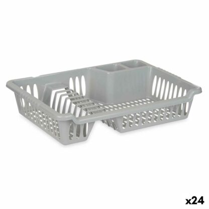 Drainer Kinvara YMA04 1098 01 Ασημί 40 x 8 x 29,5 cm (24 Μονάδες)