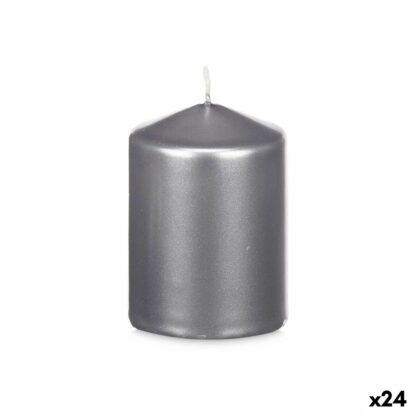 Κερί Acorde 92535 Ασημί 7 x 10 x 7 cm (24 Μονάδες)