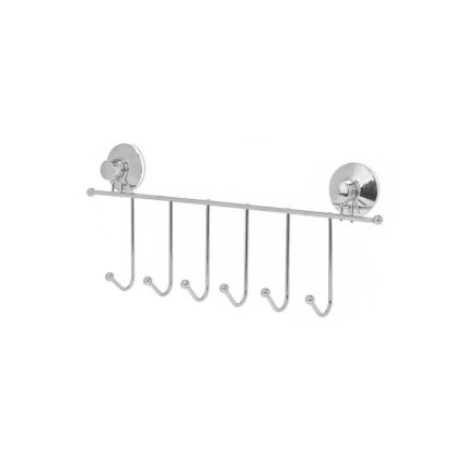 Κρεμάστρα για τις Πόρτες Berilo CN-W6753-4 Χάλυβας ABS 39 x 16 x 4,5 cm (12 Μονάδες)