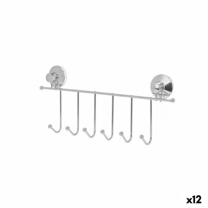 Κρεμάστρα για τις Πόρτες Berilo CN-W6753-4 Χάλυβας ABS 39 x 16 x 4,5 cm (12 Μονάδες)