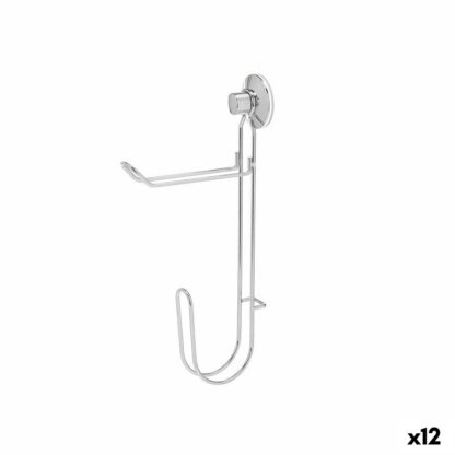 Βάση για το Χαρτί Υγείας Berilo CN-W7741-15 Χάλυβας ABS 3 x 32 x 15 cm Διπλή (12 Μονάδες)