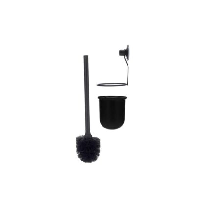 Βούρτσα Τουαλέτας Berilo CN-W3100-15 Μαύρο Χάλυβας ABS 10 x 36 x 10 cm (12 Μονάδες)