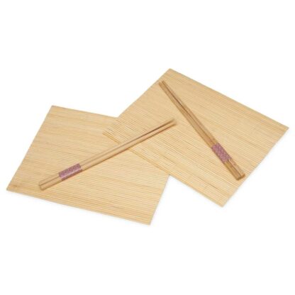 Σετ σούσι Kinvara BM-001 Ξύλο Bamboo 24 x 18 cm 24 x 0,5 x 0,5 cm (24 Μονάδες)