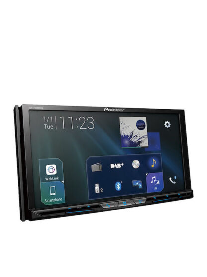 Pioneer Ηχοσύστημα Αυτοκινήτου 2DIN με A/C (Bluetooth/USB/AUX/WiFi/GPS/Apple-Carplay/Android-Auto) με Οθόνη Αφής 7" & Αποσπώμενη Πρόσοψη Κωδικός: AVH-Z9200DAB