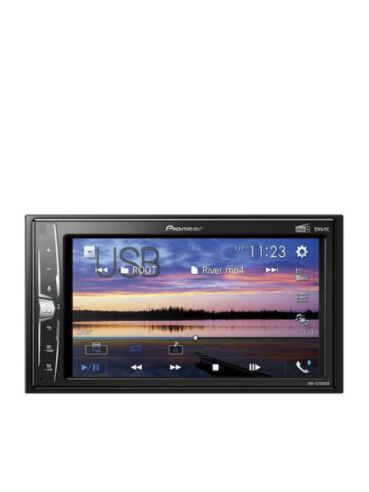 Pioneer Ηχοσύστημα Αυτοκινήτου 2DIN (Bluetooth/USB/AUX/WiFi/GPS/Apple-Carplay/Android-Auto) με Οθόνη Αφής 6.2" Κωδικός: DMH-A3300DAB