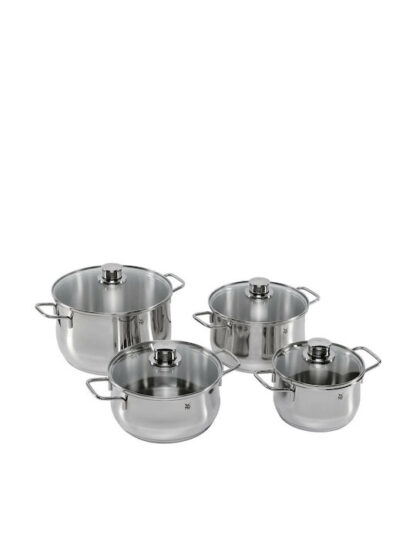 WMF Diadem Plus Σετ Μαγειρικά Σκεύη από Ανοξείδωτο Ατσάλι Ασημί 4τμχ Κωδικός: 07.3004.6040
