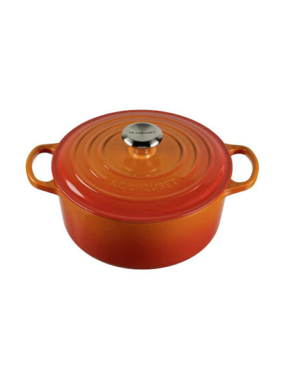 Le Creuset Signature Βαθιά Κατσαρόλα από Μαντέμι 24cm Volcanic Κωδικός: 21177240902430
