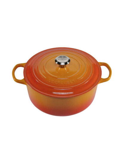 Le Creuset Signature Βαθιά Κατσαρόλα από Μαντέμι 28cm Volcanic