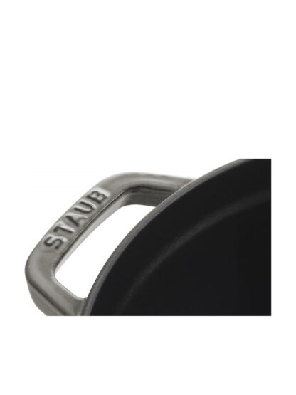 Staub Round Cocotte Βαθιά Κατσαρόλα από Μαντέμι 20cm Graphite Grey Κωδικός: 40509-304
