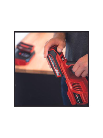 Einhell TE-SV 18 Li-Solo Επαναφορτιζόμενη Σκούπα 2 σε 1 Stick & Χειρός Χωρίς Φορτιστή & Μπαταρία Κόκκινη