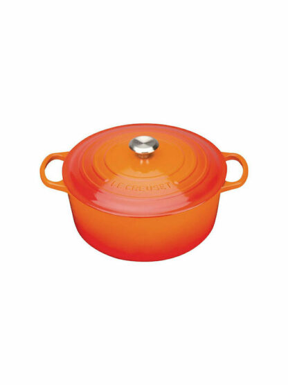 Le Creuset Signature Βαθιά Κατσαρόλα από Μαντέμι 28cm Volcanic