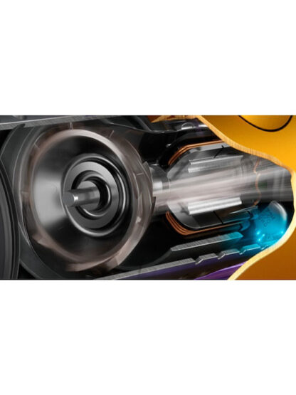 Dyson V12 Detect Slim Absolute (2023) Επαναφορτιζόμενη Σκούπα Stick 25.2V Yellow/Iron/Nickel