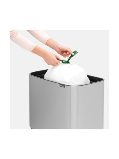 Brabantia Bo Κάδος Ανακύκλωσης Μεταλλικός Matt FPP 33lt