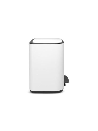 Brabantia Bo Κάδος Ανακύκλωσης Λευκός με Πεντάλ 34lt