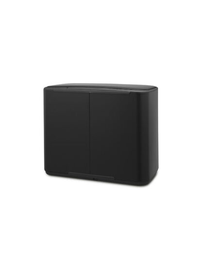 Brabantia Bo Κάδος Ανακύκλωσης Μαύρος με Πεντάλ 33lt