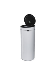 Brabantia Touch Bin New Κάδος Απορριμμάτων Μεταλλικός Λευκός 30lt