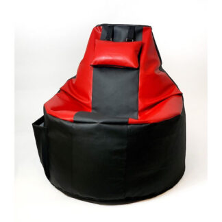 Player sack Sako pouffe black-red XXL 130 x 90 cm