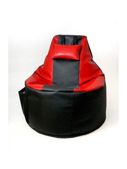 Player sack Sako pouffe black-red XXL 130 x 90 cm