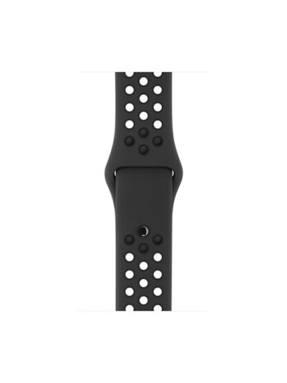 Sport Λουράκι Σιλικόνης Μαύρο (Apple Watch Series 7, 6, SE, 5, 4, 3, 2, 1)
