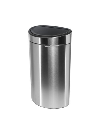 Brabantia Touch Bin New Κάδος Ανακύκλωσης Μεταλλικός Steel Matt 33lt