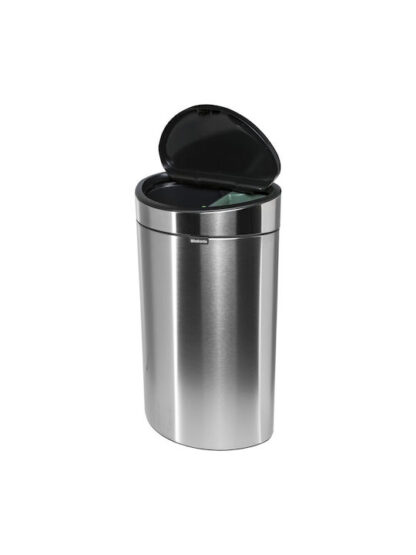 Brabantia Touch Bin New Κάδος Ανακύκλωσης Μεταλλικός Steel Matt 33lt