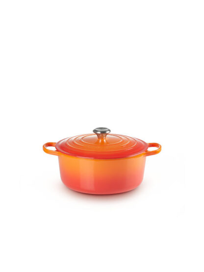 Le Creuset Signature Βαθιά Κατσαρόλα από Μαντέμι 28cm Volcanic